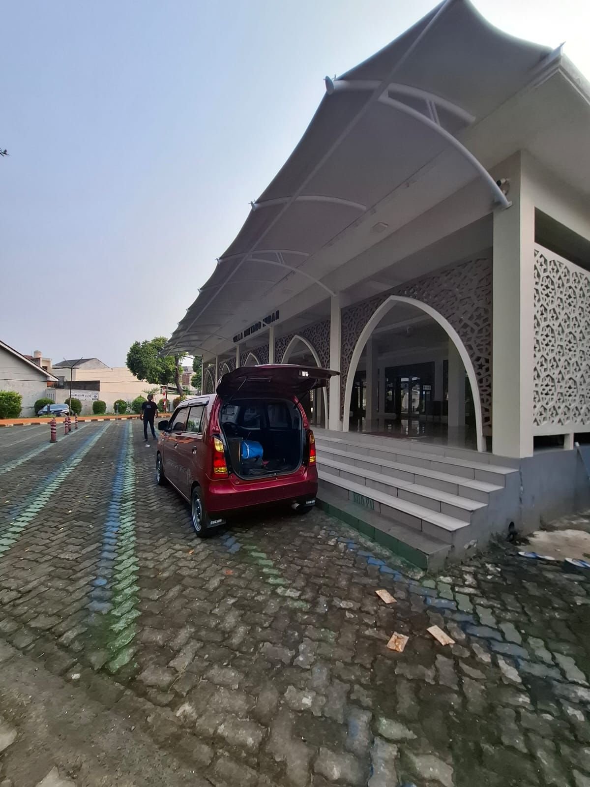 Desain Kanopi Membran Teras Rumah Mewah 2026