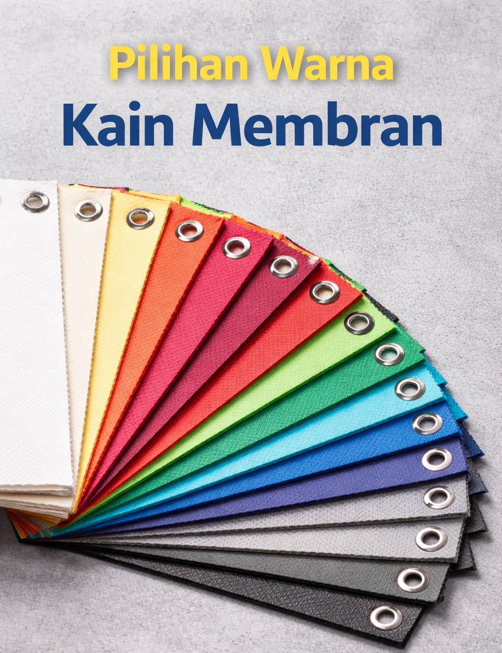 Pilihan Warna Kain Kanopi Membran Tren 2026