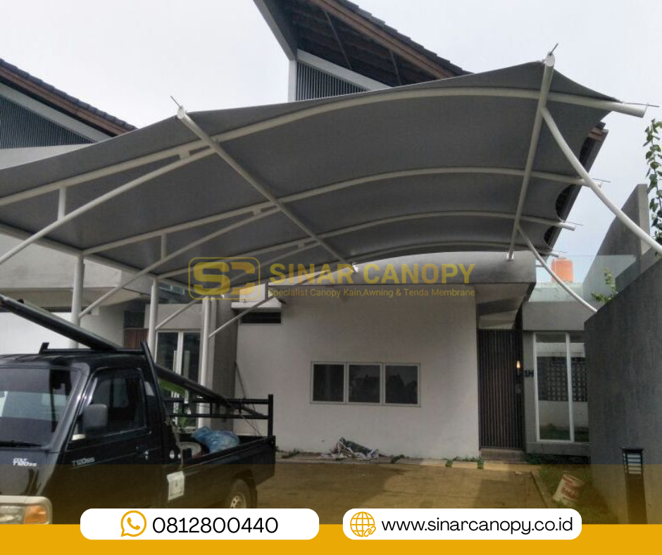Jasa Pasang Kanopi Membran Depok: Desain Futuristik