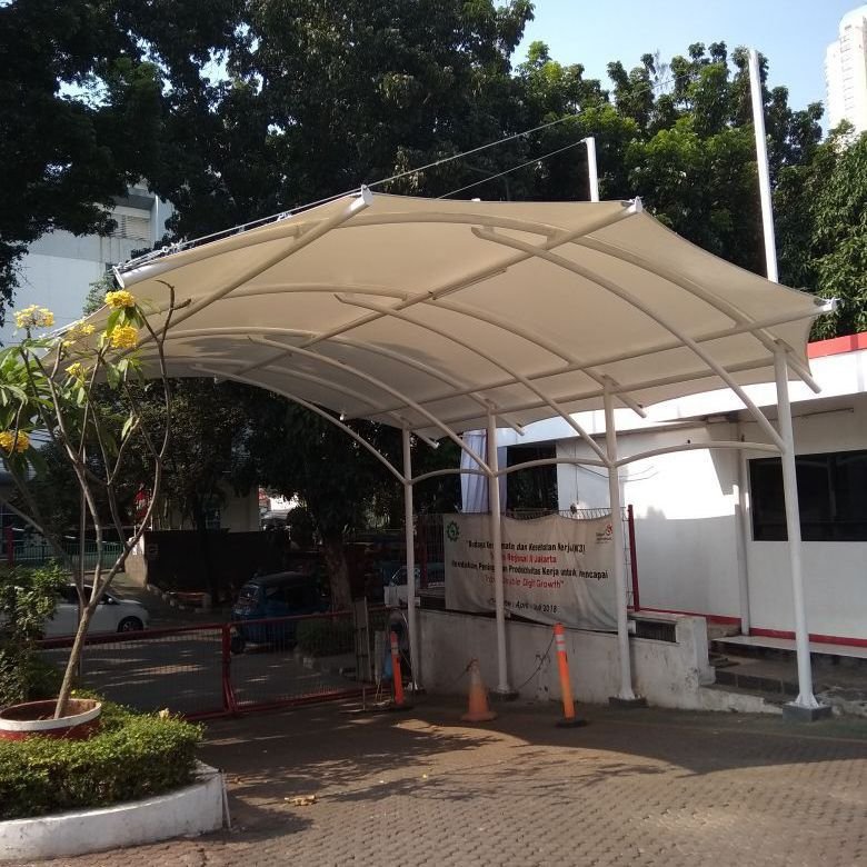 Jasa Pemasangan Kanopi Membran Jember