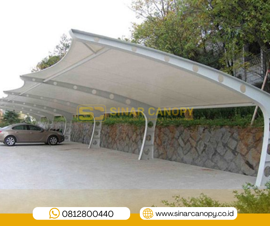 Cara Merawat Kanopi Membran Agar Awet Belasan Tahun