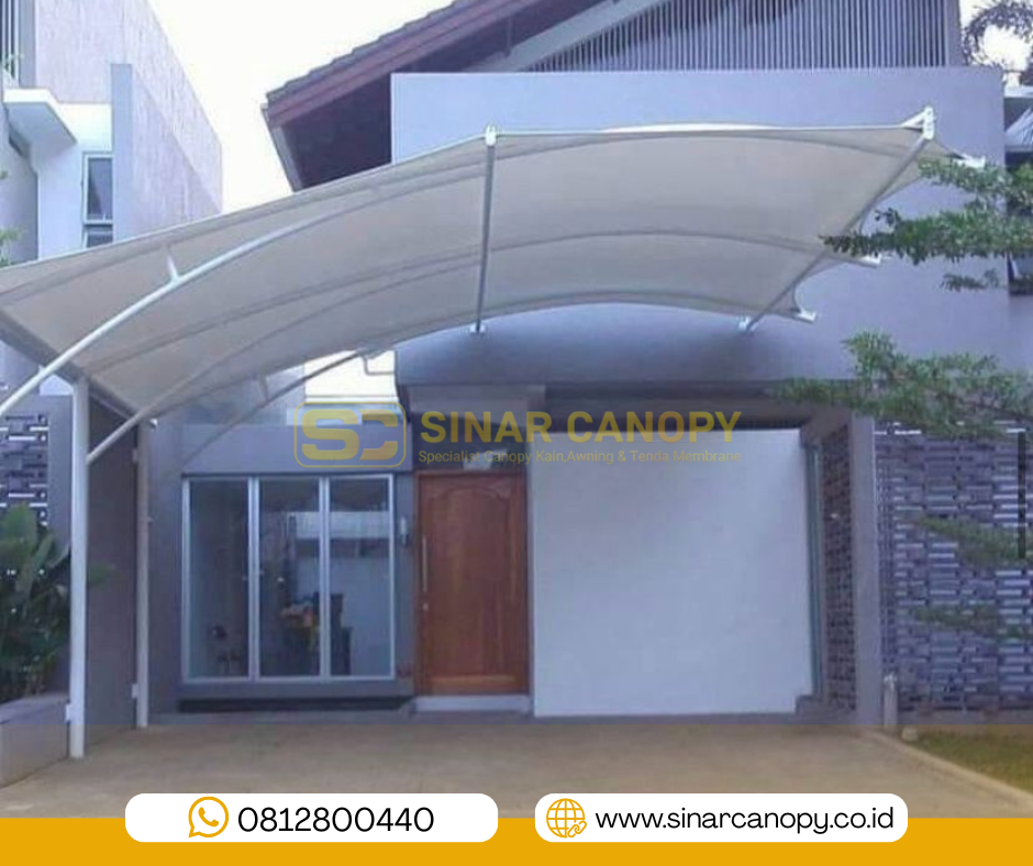 Kanopi Membran Balikpapan untuk Rumah