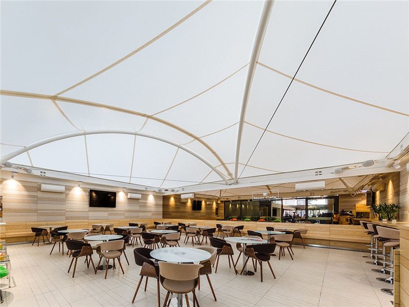 Kanopi Membran Cafe & Area Outdoor Komersial