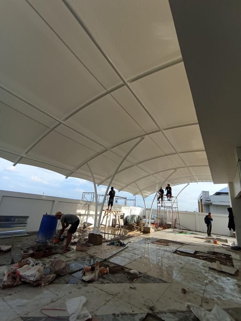 Kontraktor Kanopi Membran Bogor Cepat & Rapi