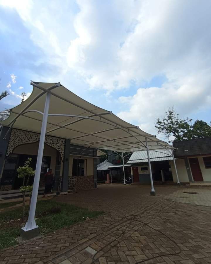 Kanopi Membran Bogor untuk Cafe & Villa