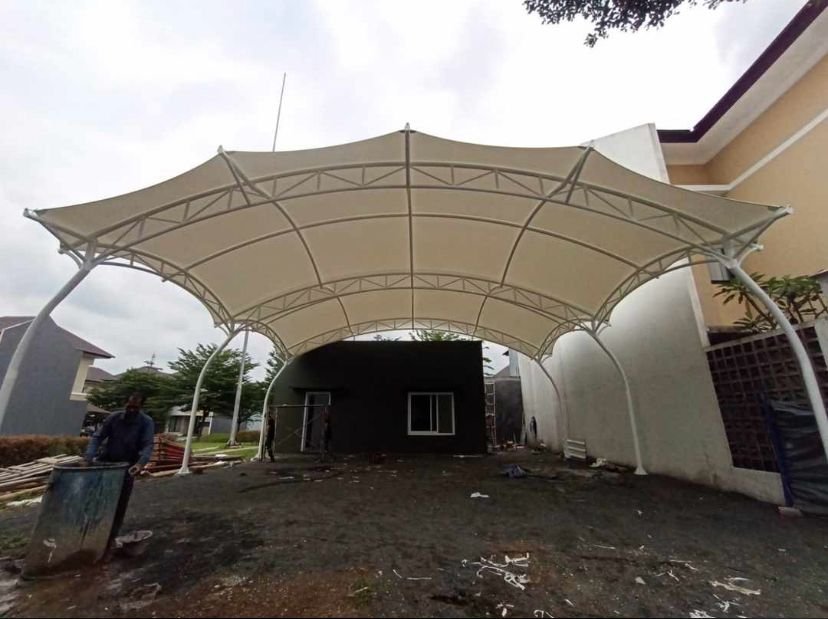 Harga Kanopi Membran Jakarta Transparan