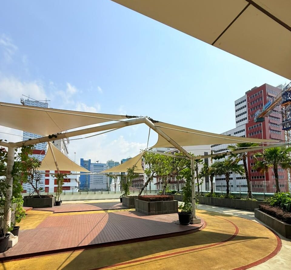 Kanopi Membran Depok Desain Modern