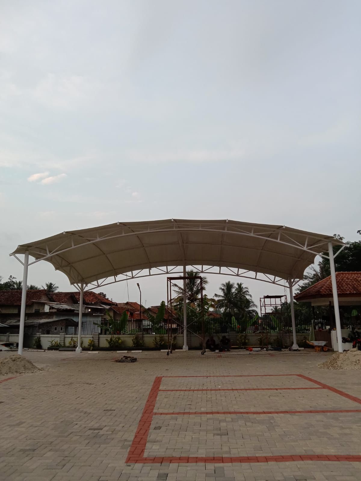 Pasang Kanopi Membran Jakarta Bergaransi